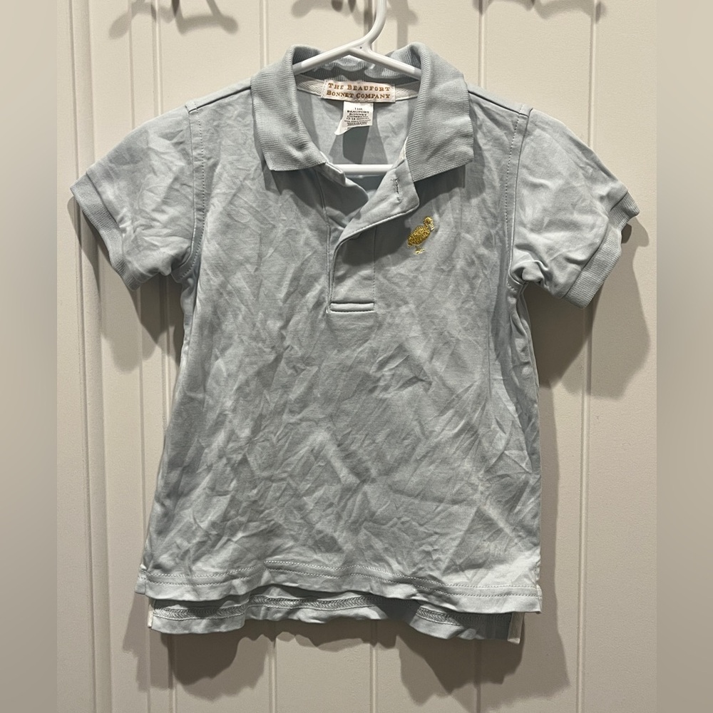 TBBC Light Blue Kids Polo Shirt 12-18M